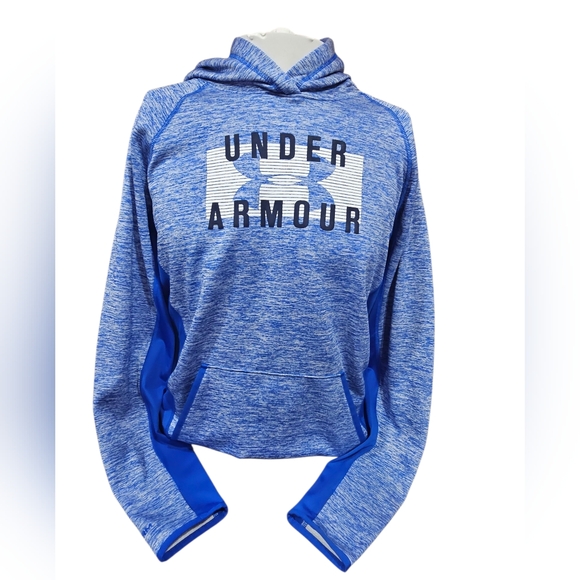 Under Armour Loose Fit Blue Hoodie Size Extra Large - Picture 1 of 6